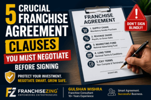 franchise agreement clauses
