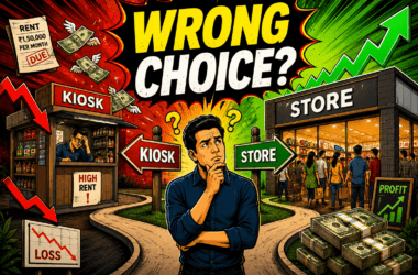Kiosk vs Full Store ROI: Which Makes More Money in India?